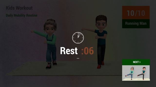 DAILY 10-MINUTE MOBILITY ROUTINE - KIDS WORKOUT