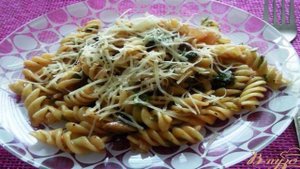 Спирали с овощами (паста)