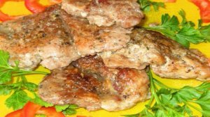 Свиные отбивные острые