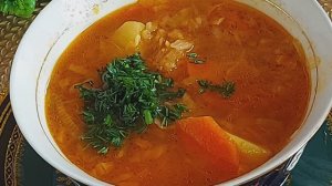 Узбекский суп с капустой🔥🔥 Карам шурпа! Наваристый очень вкусный🔥🔥
