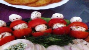 Закуска по мотивам Капрезе