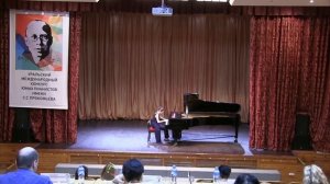 Тарабаева Алиса, 11 лет. Трехголосная инвенция фа-мажор. Шуман Фантастический танец. Черни Этюд 9