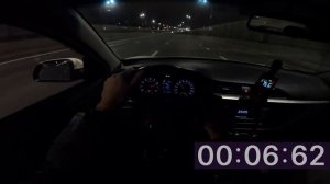 2021 Kia Rio X | Киа Рио Х 1.4 автомат 100 л.с. | Ночной тест-драйв от первого лица | Разгон 0-100