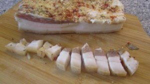 Сало сухого посола. Лучший и легкий рецепт