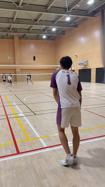 【バレー】バナナすぎる🍌 #wisteria #volleyball #バレーボール#haikyuu #ハイキュー#fypシ #fyp