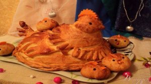 Курник многослойный пирог