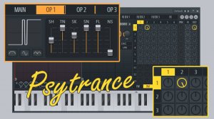 Sytrus ритмичные Psytrance синты через RM модуляцию и редактор волны