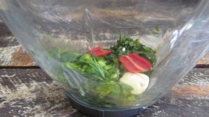 Паста с зеленым песто