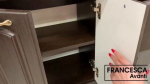 Тумба с раковиной Francesca Империя 100-2 венге (2ящ+4 дв, ум. Эльбрус 100)