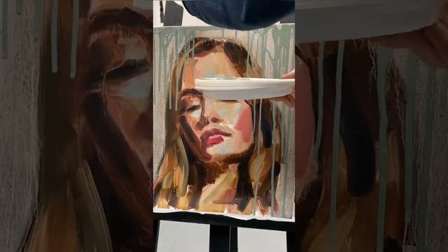 Рисуем портрет девушки