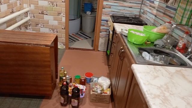 Переехали на Юг/Вынесли всю кухню/Вскрыли полы на кухне.