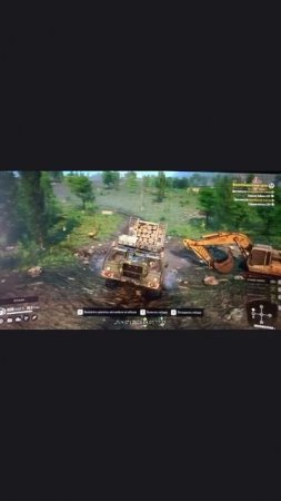 Snow runner 2 тягач лесовоз буксируем друга