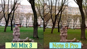 Xiaomi MI MIX 3 vs. Xiaomi Redmi Note 8 Pro / Сравнение видеокамер