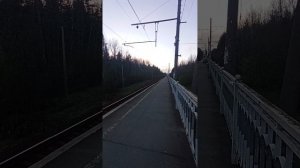 Электропоезд 40 Км-Новолисино
