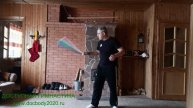Разминка с пои-булавами в деревне (9)