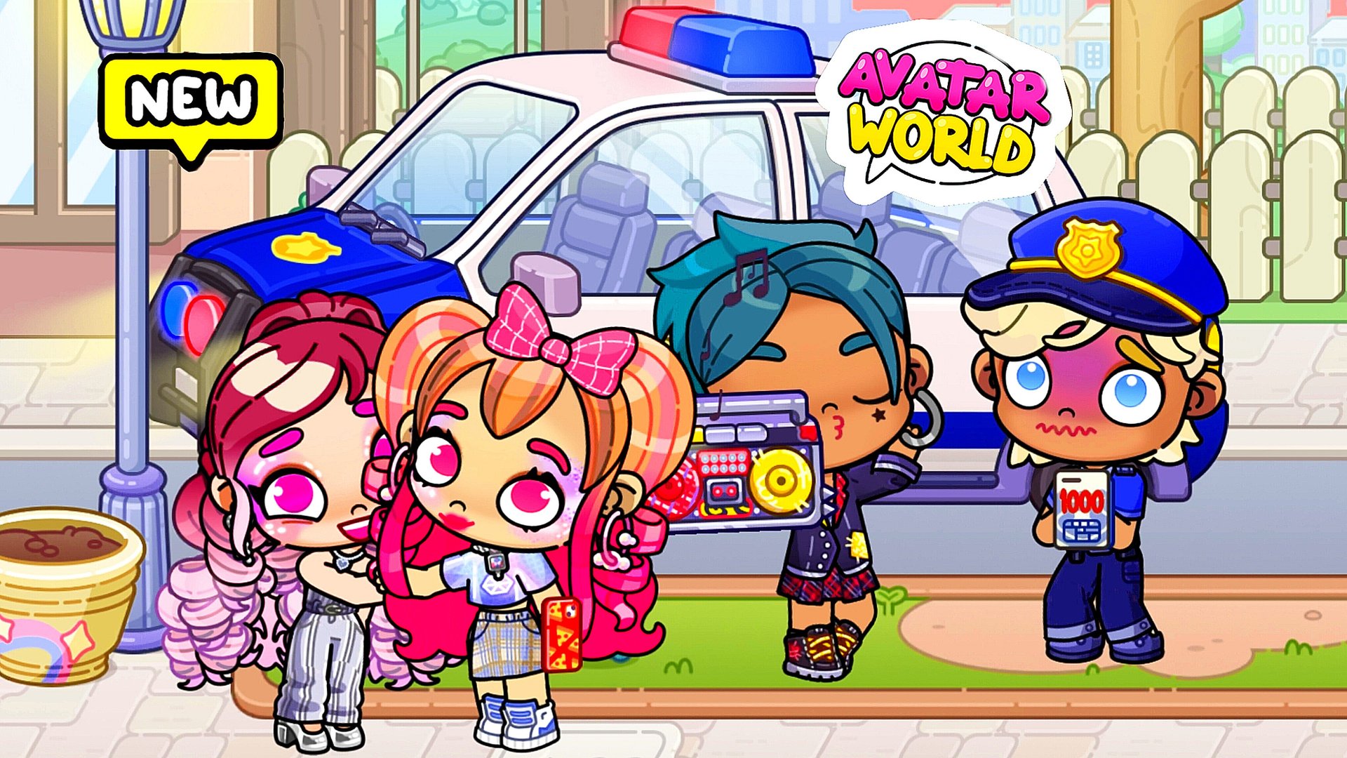 УЛИЧНЫЕ РАЗБОРКИ в Аватар Ворлд 🤣 Базанов на страже ПОРЯДКА ♥️ смотреть онлайн