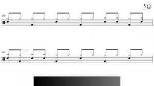 “One” 🥁 DRUMS ONLY Practice Track + PDF Sheet Music | FULL Play-Along