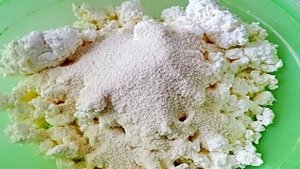 Сырники с укропом и манкой