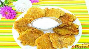 Яблочные оладьи