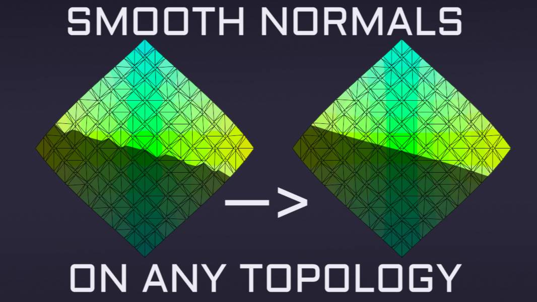 Addon Blender - Easy Custom Normals - Simplify Stylized Shading Workflows