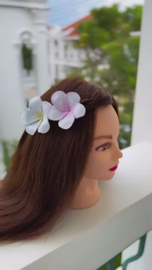 своими руками цветы Плюмерия из фоамирана 🌺