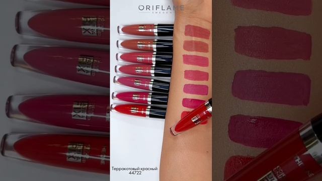 Свотч на суперстойкую матовую жидкую помаду THE ONE Colour Unlimite смотреть онлайн