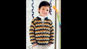 Джемпер для Мальчика 6 лет Спицами - 2019 / Cardigan for Boy 6 years