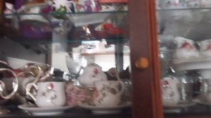 Посуда из серванта/ Пирог с вареньем