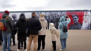 "Поезд Победы" встретили в парке "Патриот"