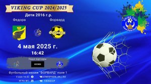 ФК "Федора" - ФК "Форвард"/VIKING CUP, Игра №7, 04-05-2025 16:42
