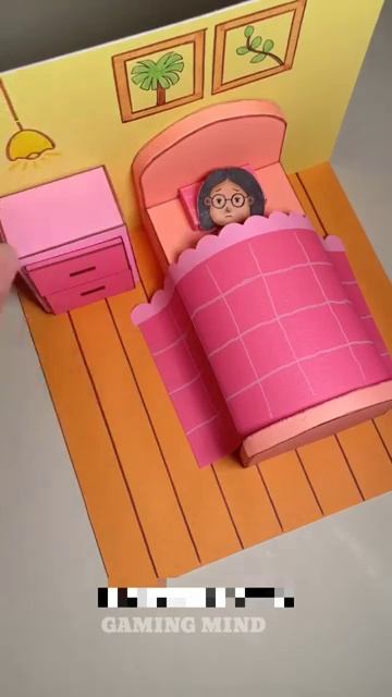 A Story Of Sad Daughter 😭 ~ mini wood toy-woodworking art skill⧸wood⧸ hand crafts⧸ #shorts
