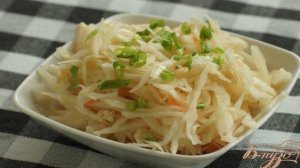 Трехдневная квашеная капуста