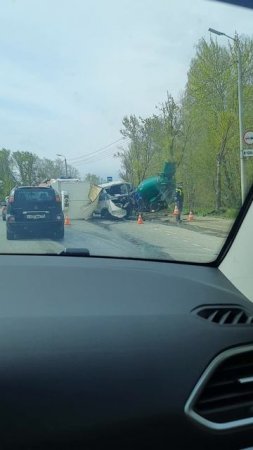 Авария 01.05.2025г Челябинск Хлебозаводская