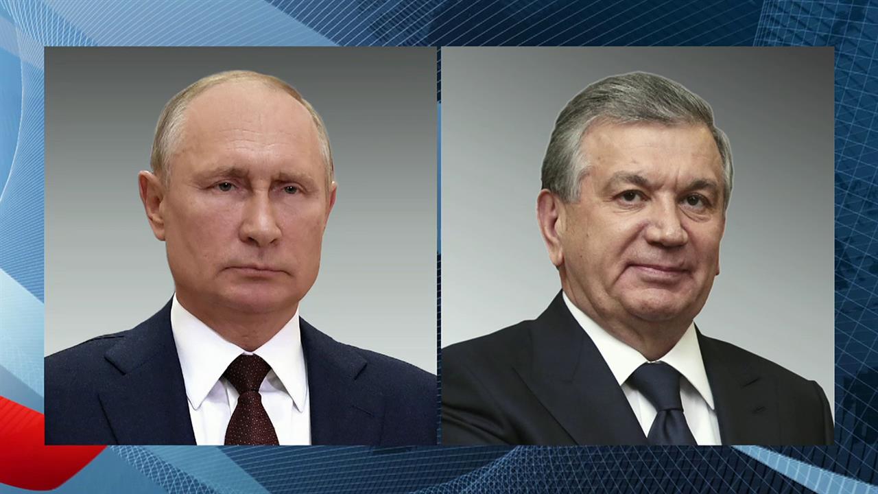 Владимир Путин поговорил по телефону с президентом Узбекистана Шавкатом Мирзиеевым