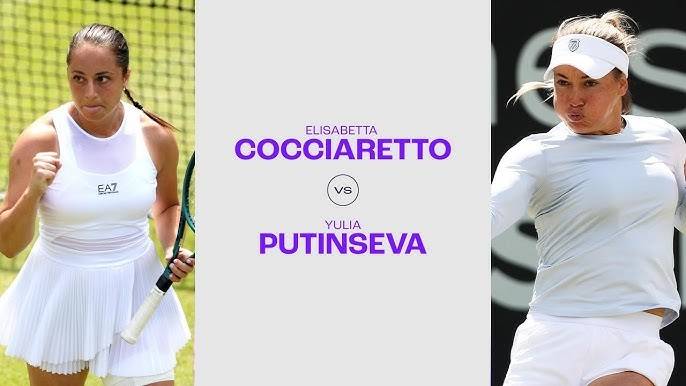 22.06.2024. Элизабетта Коччаретто - Юлия Путинцева. WTA Birmingham. Cocciaretto - Putintseva