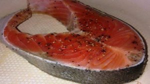 Стейк из лосося