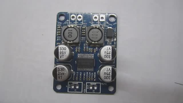 Усилитель мощности класса D на микросхеме ТРА3118 смотреть онлайн