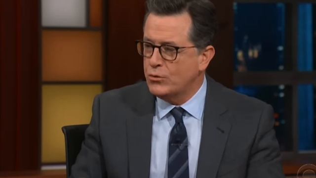 Роуэн Эдкинсон в гостях Late Show