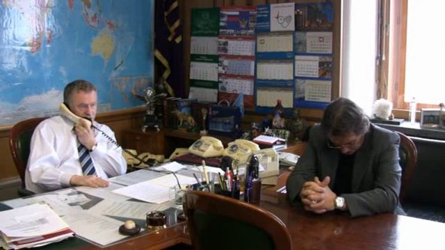 Александр Домогаров на приеме у В.Жириновского