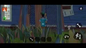 HELLO NEIGHBOR ACT 1, НО Я ИГРАЮ ОТ ТРЕТЬЕГО ЛИЦА! hello neighbor act 1 geokar mod menu