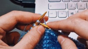 Вязание для всех. Полый шнур спицами. Обвязка края спицами.