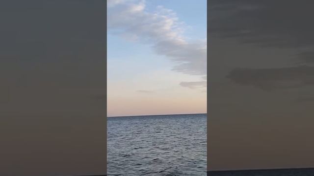 Умиротворение морского вечера.