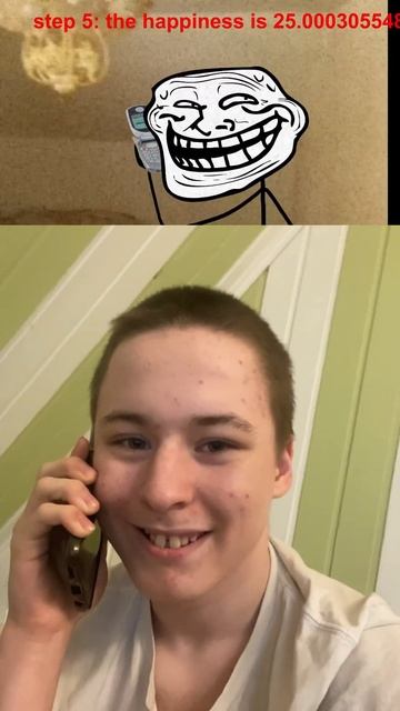 The Happiness incident in real life part 1 #duet #trollgeincident #trollge #trollface