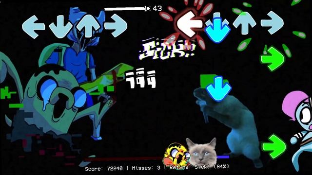 Friday Night Funkin  Pibby Corrupted Remastered песня Glitched Duo (глитчнутое дуо)