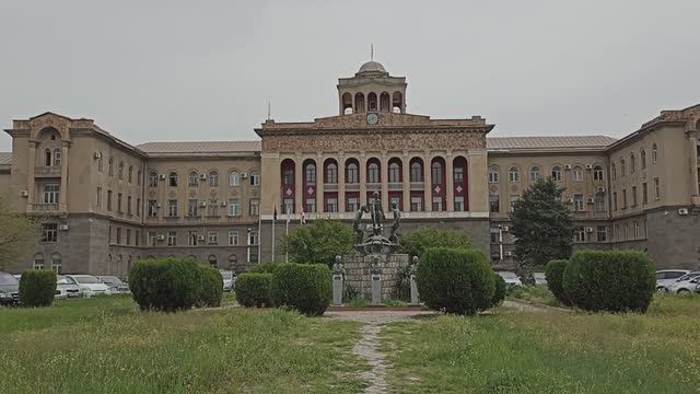 Обзорная прогулка по Рустави 24.04.2024 (пр-т М. Костава - сквер Г. Алиева, металлургический завод)