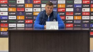 «Строгино» — «Динамо» (Санкт-Петербург)  Пресс-конференция Александра Фомичева
