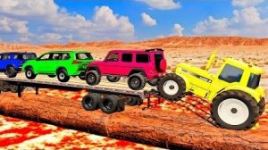 Бортовой грузовик Маккуин | Транспортировка на грузовике - Выбоина против автомобиля #1