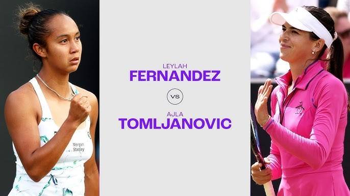 21.06.2024. Лейла Фернандес - Айла Томлянович. WTA Birmingham. Leylah Fernandez - Ajla Tomljanovic