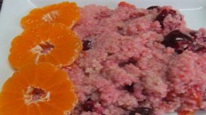 Кус-кус с вишней