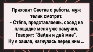 Как Сосед Светку Захотел! Сборник Свежих Анекдотов! Юмор!